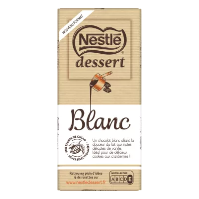 Weiße Schokoladentafel 170g - Nestle