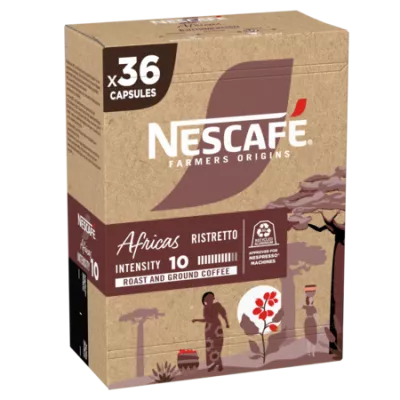Café Ristretto Africas X36 capsules - NESCAFÉ