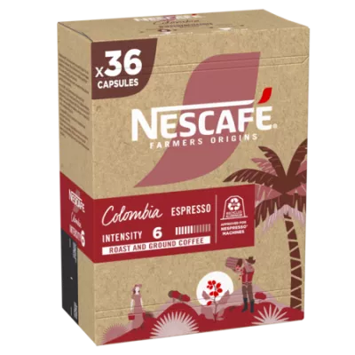 Café Espresso Colombia X36 capsules - NESCAFÉ