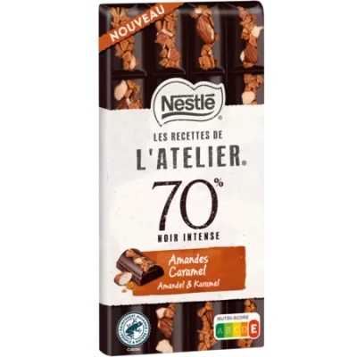 150g Noir Intense Amande Caram