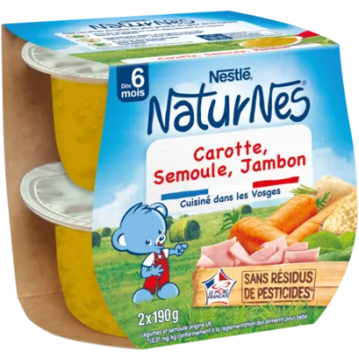 2x190g Carotte Jambon