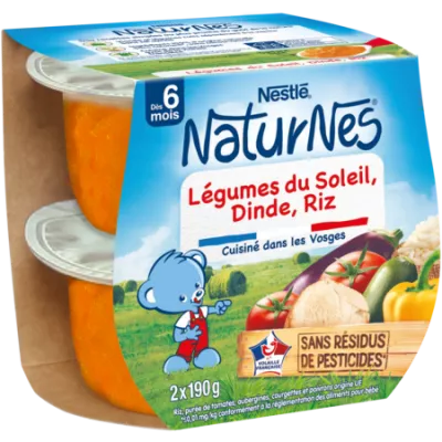 2x190g Leg Soleil Dinde Naturn