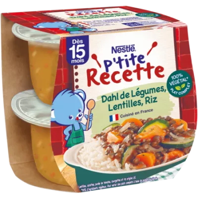 2x200g Dahl Leg Lentilles