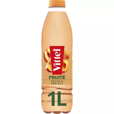 1l Vittel Fruite Peche Abricot