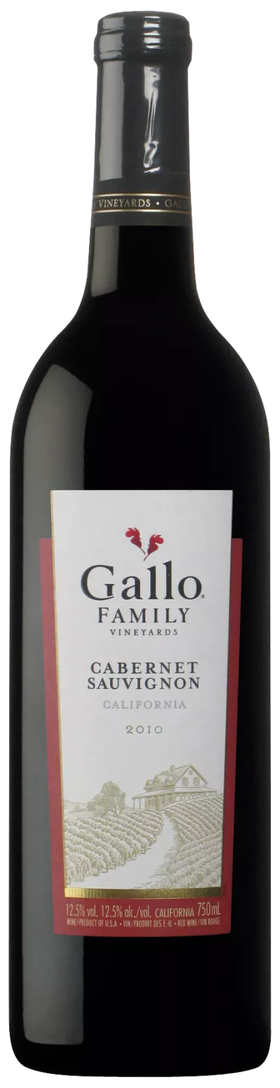 Kalifornischer Rotwein Cabernet Sauvignon 2010, 13°, 75cl - GALLO FAMILY