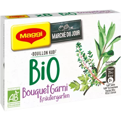 Bouillon kub bouquet garni Bio x8 - MAGGI