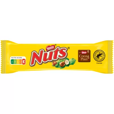 Barre De Chocolat Et Noisettes 42g - NUTS