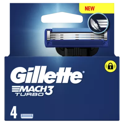 Lames Gillette Turbo 3d X4