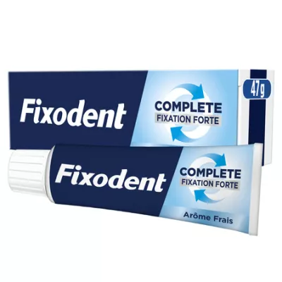 Origen fijador de crema fixodent - FIXODENT