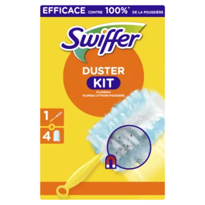 Plumeau Système Anti-Poussiére  1plumeau+ 4 recharges - SWIFFER