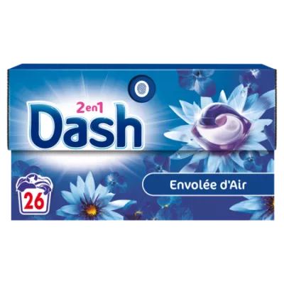 Wassen in lucht geflitste capsules x26 - DASH