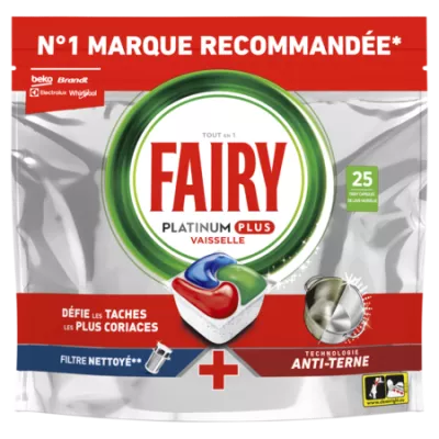 Platinum Plus In One Anti-Lighter Speaker 7en1 25 tablets dish tablet tablet - FAIRY