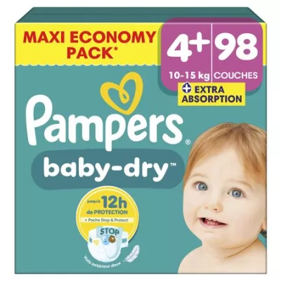 Pampers Baby Dry Maxi T4 x98 - PAMPERS