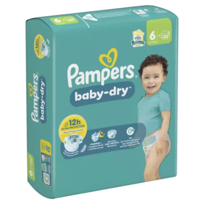 Pampers Bd Geant T6 X33
