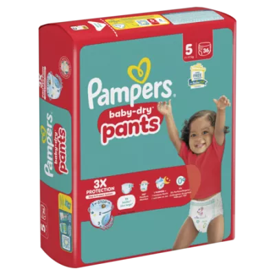 PAMPERS BD PANTS GEANT T5 X36 - PAMPERS