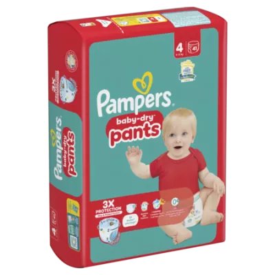Pampers Bd Pants Geant T4 X41