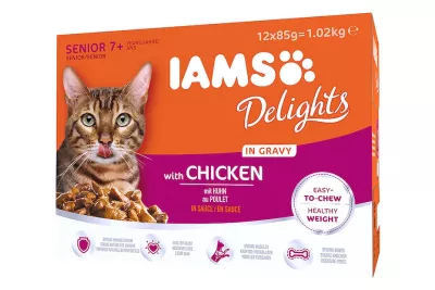 Iams Cha.senior Plet Sce 12x85
