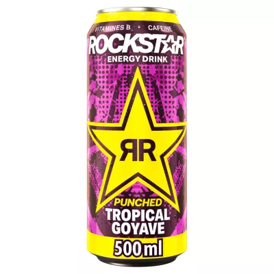 Энергетический напиток со вкусом тропической гуавы, 50 мл. - ROCKSTAR