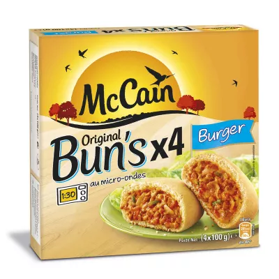 Original bun's burger 400g - MC CAIN