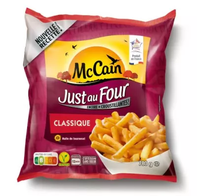 Frites just au four classique 780g - MC CAIN
