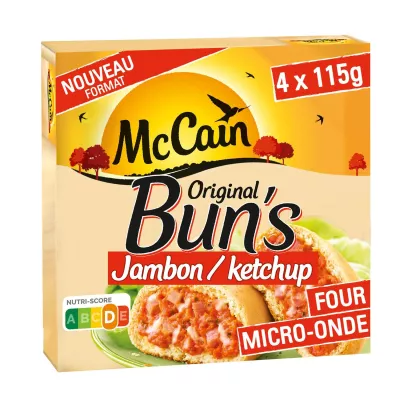 460 g di Bun S Jambon Ketchup