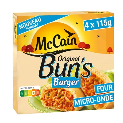 Hamburguesa de pan de 460 g - MCCAIN