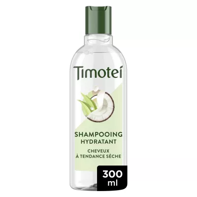 ココナッツミルクとアロエベラ配合の普通髪から乾燥髪用のシリコンフリー保湿シャンプー 300ml - Timotei