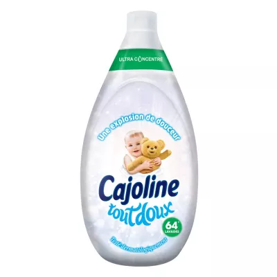 Adoucissant ultra concentré tout doux 64 lavages - CAJOLINE