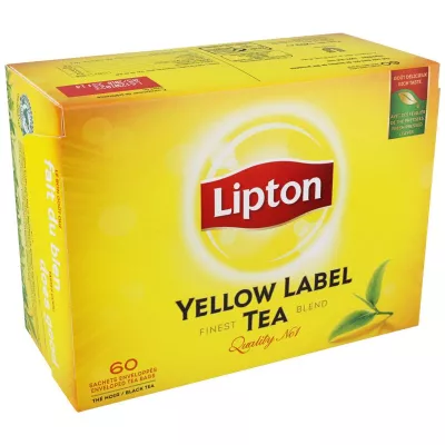 Thé yellow label x60 120g - LIPTON