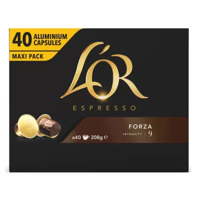 Café Forza X40 Capsules Aluminium 208g - L'OR