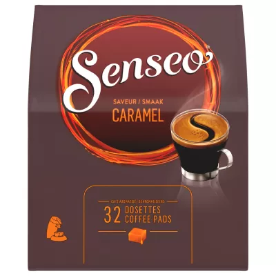 Café saveur caramel x32 dosettes 222g - SENSEO