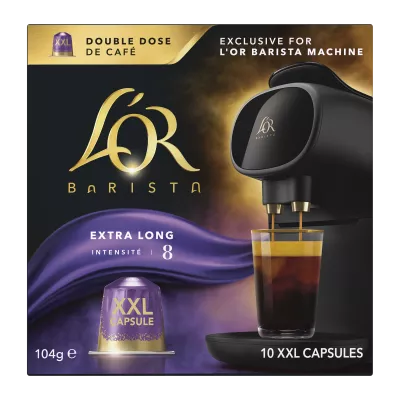 Capsules Café Double Lungo Profondo voor Machine l'Or Barista; x10; 104g - L'OR