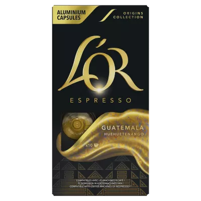 Capsules Café Espresso Guatémala Compatibles Nespresso; x10; 52g - L'OR