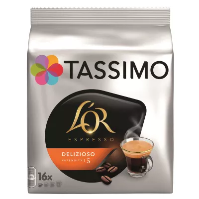 Delicious Coffee Gold Espresso X16 Doughnuts 104g - TASSIMO