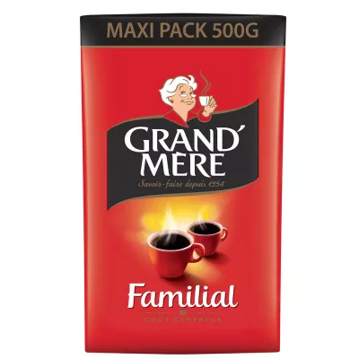 Café Moulu Familial 500g - GRAND' MÈRE