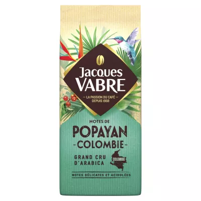 Cà phê xay Popayan Colombia 100% Arabica 250g - Jacques Vabre