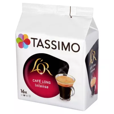 Long Intense Coffee L'or X16 Pods 128g - TASSIMO