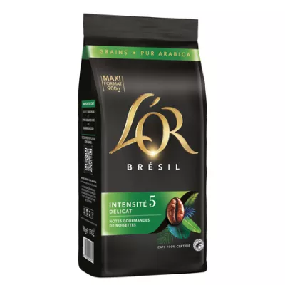 900g Cafe Grain Bresil L Or