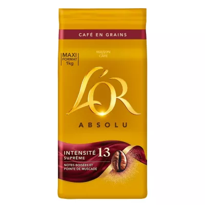Coffee Beans Intensity 13 1kg - L'or