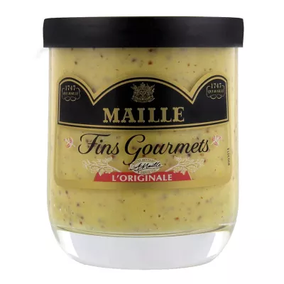 Moutarde l'originale fins gourmets verrine 155 g - MAILLE