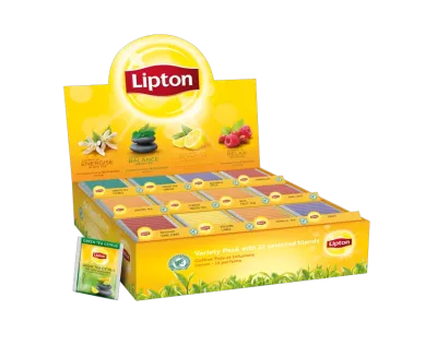Lipton Coffret Thés Et Infusions 12 Parfums 180 Sachets