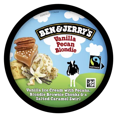 Blondie glaseado de vainilla y nueces 414g - BEN & JERRY'S
