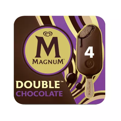 डीलक्स चॉकलेट आइसक्रीम स्टिक X4 - Magnum