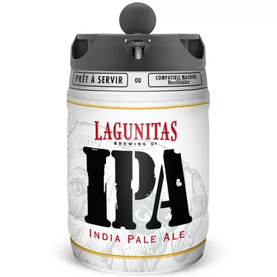 ブロンド IPA ビール 6.2°、5L バレル - LAGUNITAS
