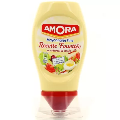 Mayonesa Batida con Claras de Huevo, 230g - AMORA