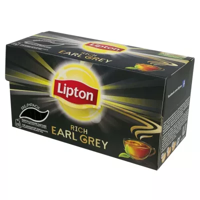 Thé noir riche Earl Grey x25 40g - LIPTON