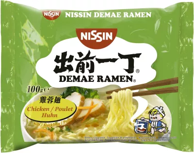 Куриный суп с лапшой Demae Ramen 100 г - NISSIN