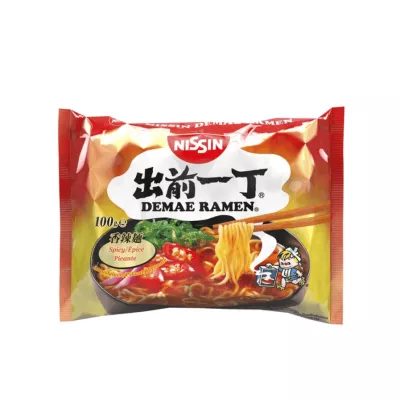 Sopa De Macarrão Quente Ramen Demae 100 G - NISSIN