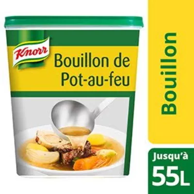 Knorr Bouillon Pot Au Feu Déshydraté 1,1kg Jusqu'à55l