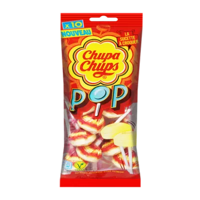フローパック 10 トローチ デキストロース シトロン シュト 90g - CHUPA CHUPS